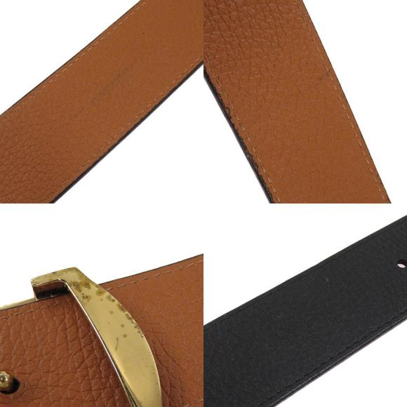 Louis Vuitton M9151 Sunture LV Initial Reversible Belt Taurillon Men's - Picture 9 of 10